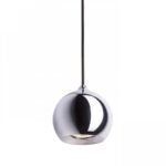 Pendul suspendat Rendl Desty I, GU10, 35W, negru/crom