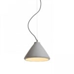 Pendul suspendat Rendl Radical, led E27, 15W, negru/gri - imagine 2