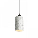 Pendul suspendat Rendl Camino, led E27, 15W, negru/terrazzo - imagine 5