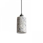 Pendul suspendat Rendl Camino, led E27, 15W, negru/terrazzo - imagine 4
