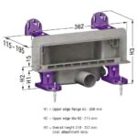 Rigola incastrata in perete Kessel Scada Wave, inox - imagine 2