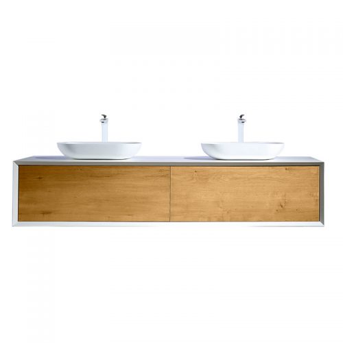 Miletos-180-szekreny-500x500 Set mobilier suspendat, lavoar și oglindă Wellis Miletos, 180 cm - imagine 1