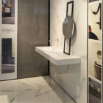 Faianta Marble+ Newker, rectificata , finisaj lucios nanotech, format 29.5x90