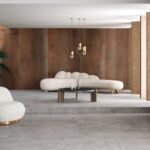 Gresie Beam Rusteel Tau , portelanata , rectificata , finisaj mat, format 120x260