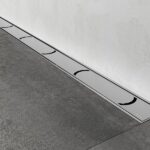 Ravak Chrome OZW, rigola de dus otel inox, 75 cm