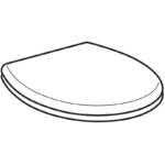 Capac WC Geberit Bambini, 34x40 cm, alb - imagine 5