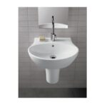 Semipiedestal Hatria Nido, alb - imagine 4