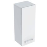 Dulap înalt suspendat Geberit Selnova Square, 85 cm, alb lucios