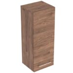 Dulap înalt suspendat Geberit Selnova Square, 85 cm, nuc american închis