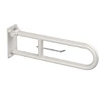 Bara de siguranta rabatabila cu porthartie Thermomat, lungime 83 cm, alb