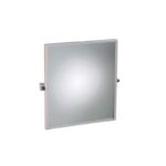 Oglinda de siguranta cu inclinare reglabila Thermomat, 60,7x65,7 cm, alb