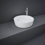 Lavoar pe blat RAK Feeling, rotund, diametrul 42 cm, alb