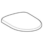 Capac WC Geberit Selnova, soft close, quick-release, 45x36 cm, alb - imagine 2