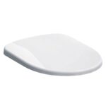 Capac WC Geberit Selnova, soft close, quick-release, 45x36 cm, alb