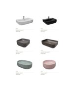 Hidra Ceramica  G40E Gio' Evolution lavoar pe blat 61 x 40 - imagine 4