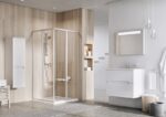 Componenta cabina dus Ravak Supernova SRVS2-S, 80/195 cm, profil alb+sticla transparenta - imagine 7