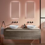 Lavoar rotund de blat Villeroy&Boch Loop&Friends Slim, 42x42x12 cm, alb - imagine 4