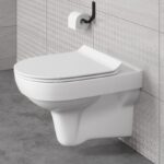 Set vas WC suspendat Cersanit City, rimless, cu capac Soft-Close si Easy Off inclus - imagine 7