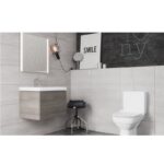 Set vas WC stativ Cersanit City New, Rimless, cu rezervor si capac Soft-Close inclus - imagine 6