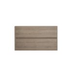 Baza mobilier suspendat Cersanit Crea, cu doua sertare, 80 cm, stejar - imagine 7
