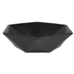 Lavoar pe blat Fluminia Black Diamond, 49x49 cm, negru - imagine 4
