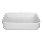 Lavoar pe blat Fluminia Arno, 48.5x39 cm, alb - imagine 5