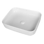 Lavoar pe blat Fluminia Arno, 48.5x39 cm, alb