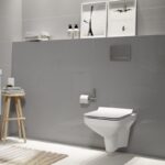 Set vas WC suspendat Cersanit Carina Clean On, cu capac soft close si easy off, slim - imagine 8