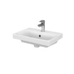 Lavoar slim pentru mobilier Cersanit Moduo, 60x38 cm, alb