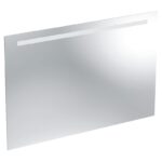 Oglindă cu iluminare LED, Geberit Option Basic, dreptunghiulară, 120x65 cm