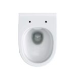Set vas WC suspendat Cersanit Zen, rimless, cu capac soft close, alb - imagine 3
