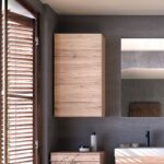 Dulăpior suspendat cu ușa Kolpasan Naomi, 40 cm, natural wood - imagine 4
