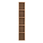 Dulap înalt deschis cu polițe Kolpasan Naomi, 149,5 cm, natural wood