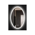 Oglinda Fluminia Picasso-Ex 60, ovala, cu iluminare LED