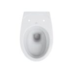 Vas WC Cersanit Terra, suspendat, alb - imagine 3