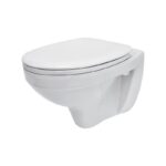 Vas WC Cersanit Terra, suspendat, alb