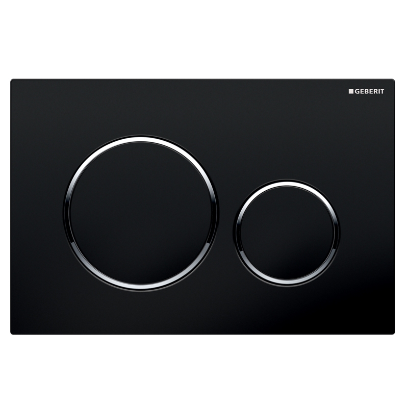 109434_Clapeta-cu-actionare-dubla-Geberit-Sigma20-negru Clapeta cu actionare dubla Geberit Sigma20, negru lucios - imagine 1