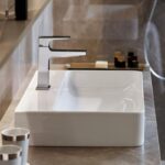 Baterie lavoar cu ventil Hansgrohe Metropol 110, crom - imagine 2
