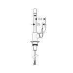 Baterie de bucatarie cu monocomanda Hansgrohe Logis M31 260, crom - imagine 5