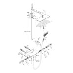 Coloana de dus cu termostat Hansgrohe Raindance Select E 360 SHP, crom - imagine 4