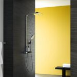 Coloana de dus cu termostat Hansgrohe Raindance Select E 360 SHP, crom - imagine 2