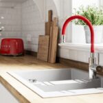 Chiuveta granit Ferro Mezzo II, dreptunghiulara, 2 cuve cu picurator, 790x480 mm, grafit - imagine 2