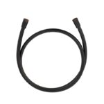 Furtun dus Kludi Suparaflex, lungime 160 cm, negru mat