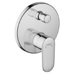 Baterie cada/dus Hansgrohe Vernis Blend, montaj incastrat, crom