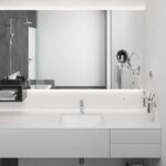 Baterie lavoar Hansgrohe Vernis Shape 100, cu ventil, crom - imagine 2