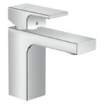 Baterie lavoar Hansgrohe Vernis Shape 100, cu ventil, crom