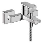 Baterie cada/dus cu monocomanda Hansgrohe Vernis Shape, crom