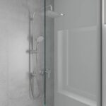 Baterie dus Hansgrohe Vernis Shape, crom - imagine 2