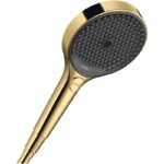 Para de dus Hansgrohe Rainfinity 130, 3 jeturi, auriu lucios
