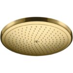 Palarie de dus fix Hansgrohe Croma 280, auriu lucios